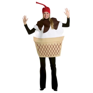 Ice Cream Costume - Adult Food Costumes Drink Costumes